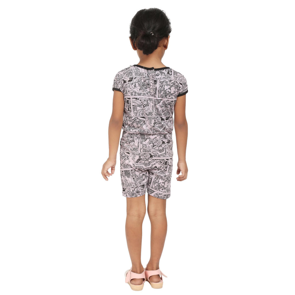 Kids Printed Jumpsuit