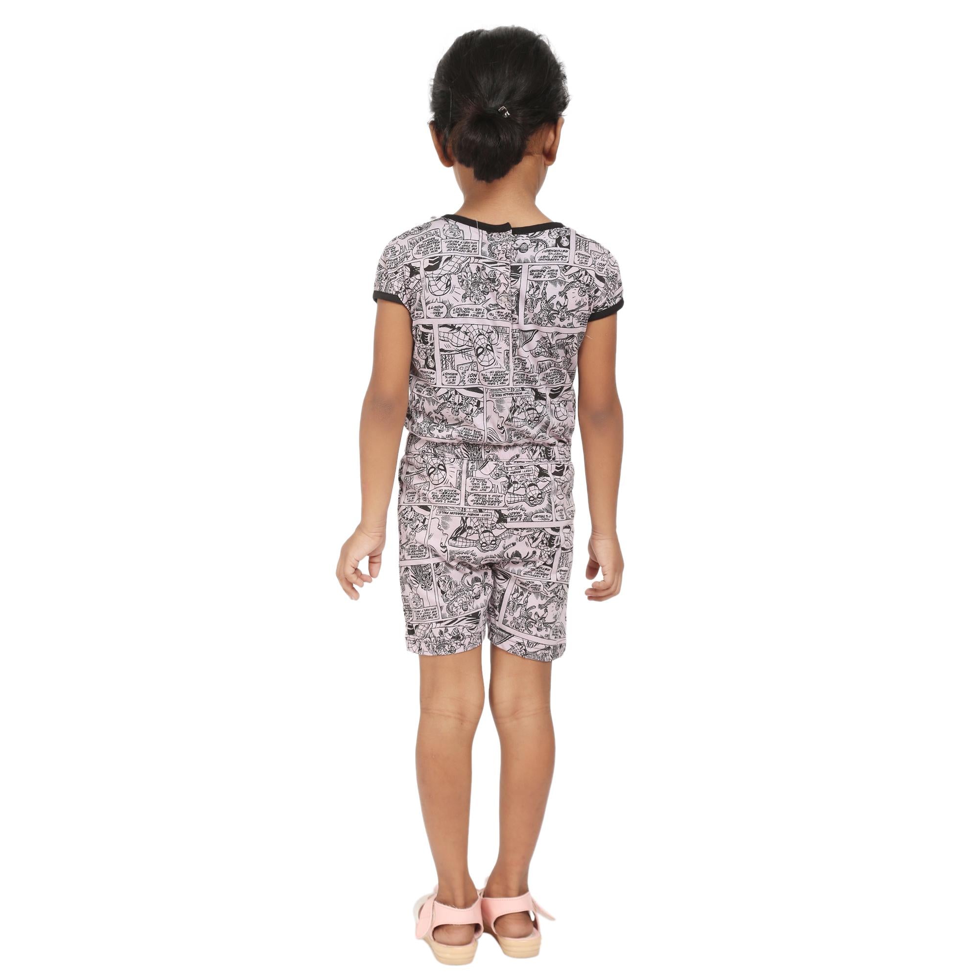 Kids Printed Jumpsuit